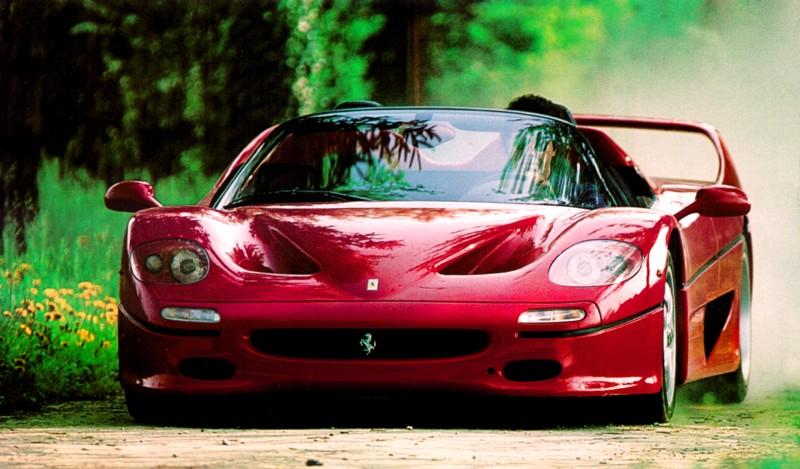 Bilder, pics, pictures av fete biler, styling og sportsbiler. Ferrari f50